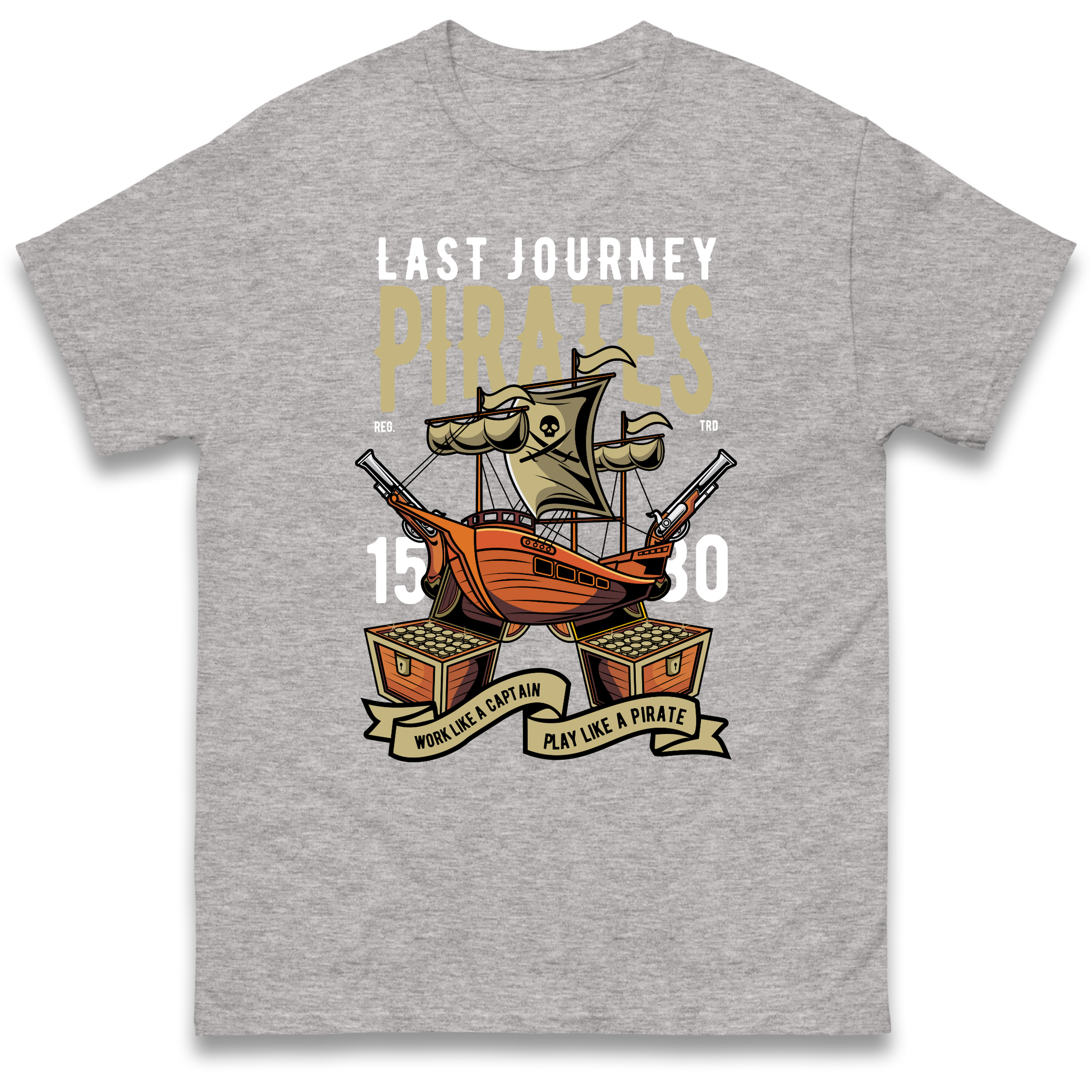 Last Journey Pirates T Shirt
