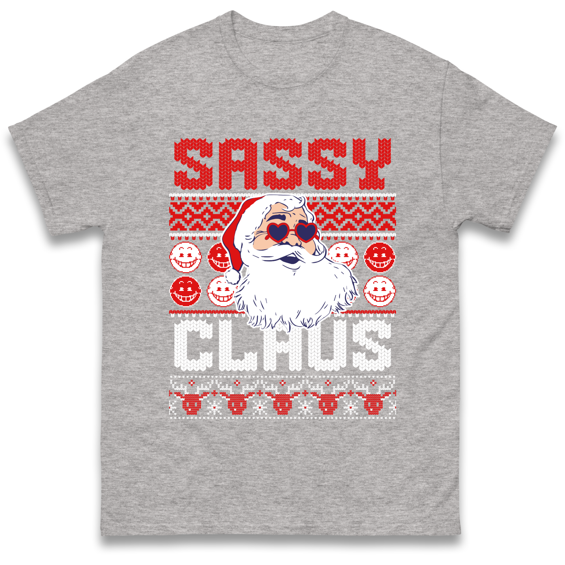 Sassy Claus Santa Christmas T Shirt