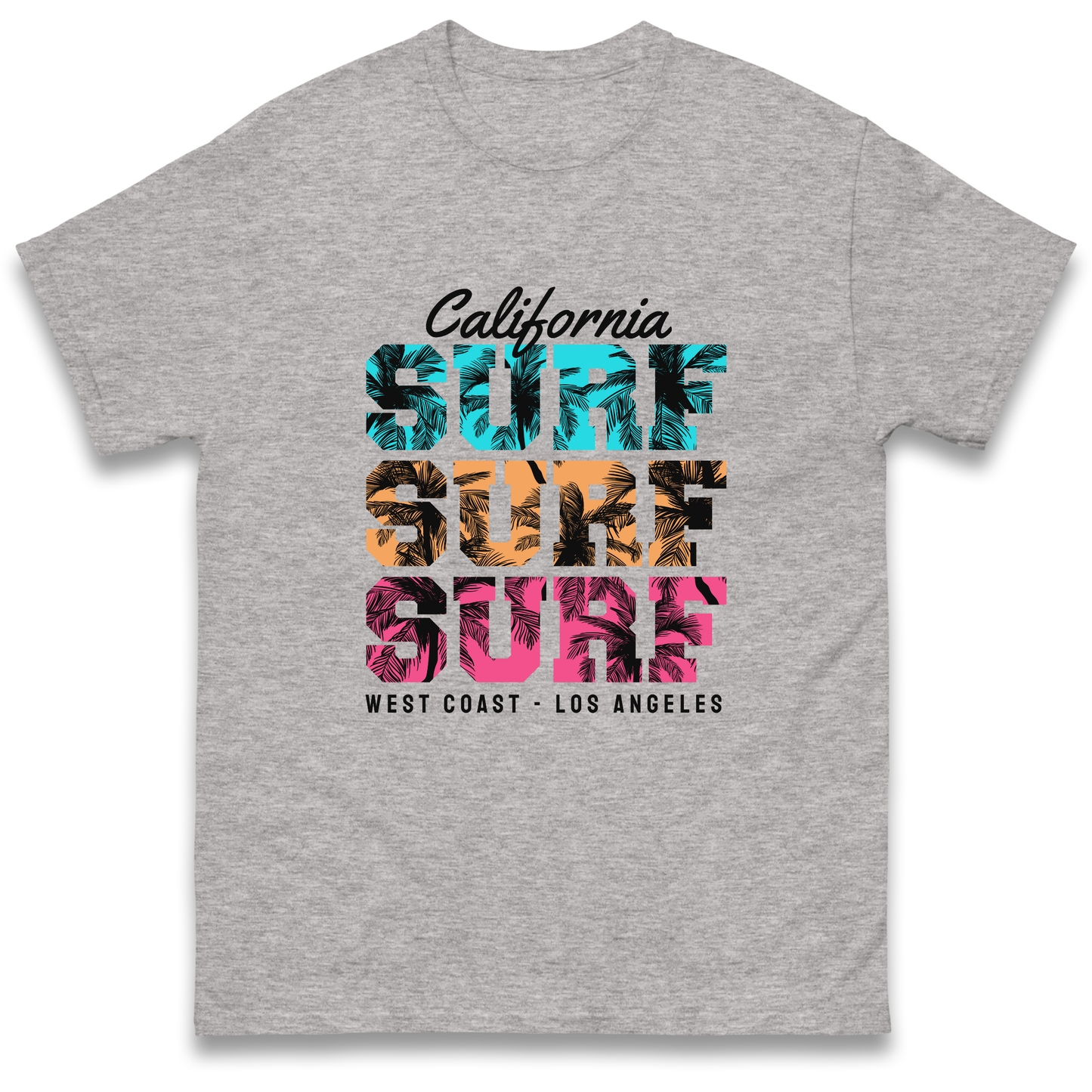 California Surf Surf Surf T Shirt