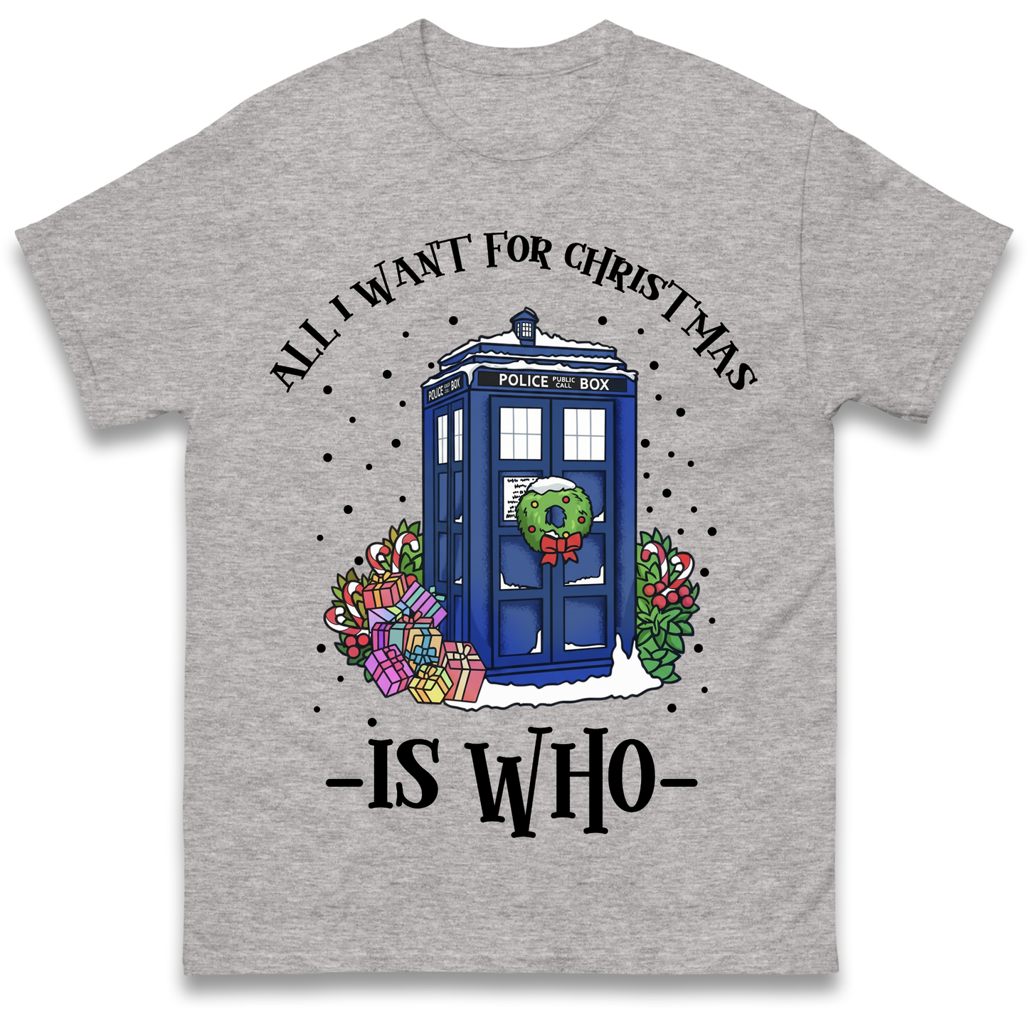Dr Who Christmas T-Shirt