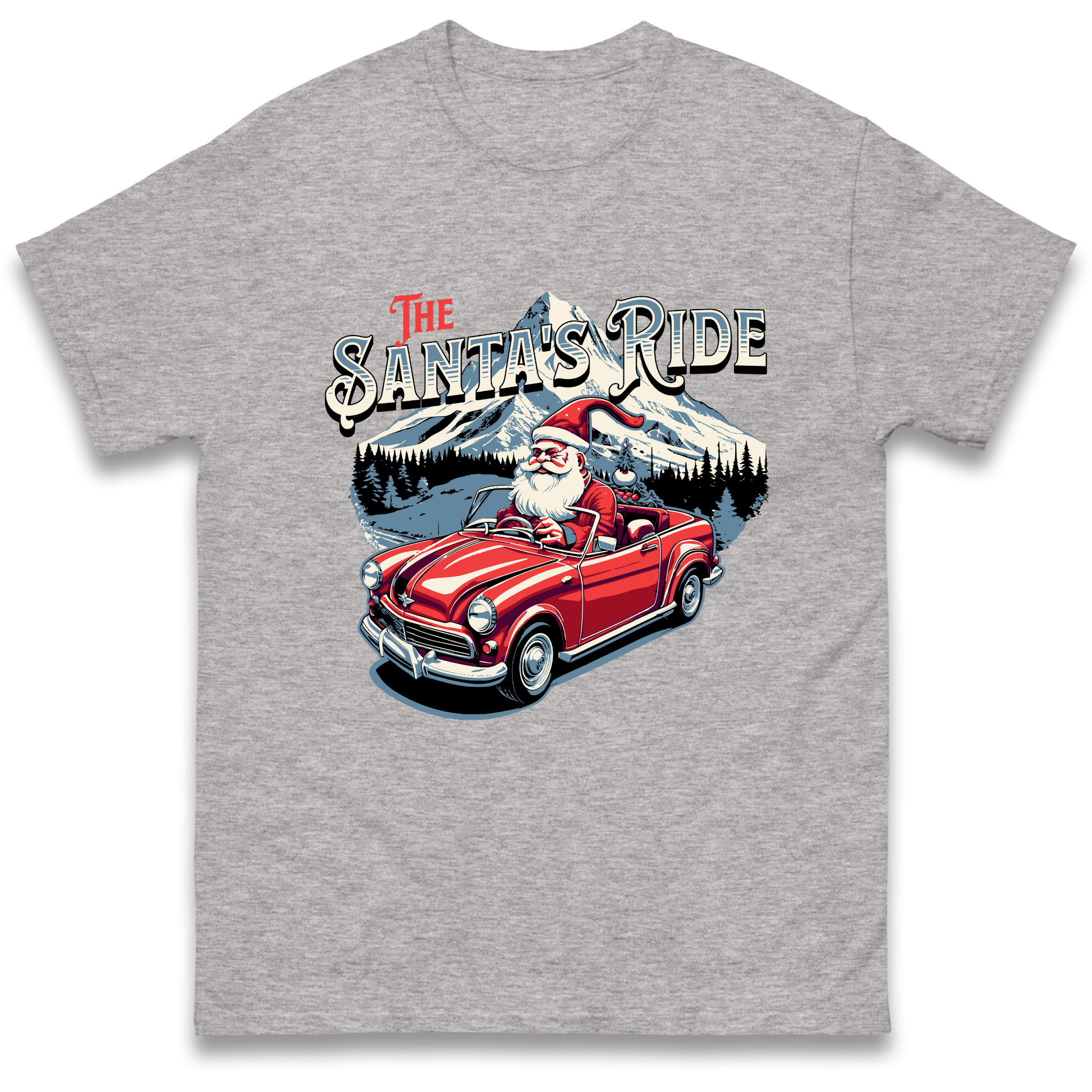 The Santas Ride Christmas T Shirt