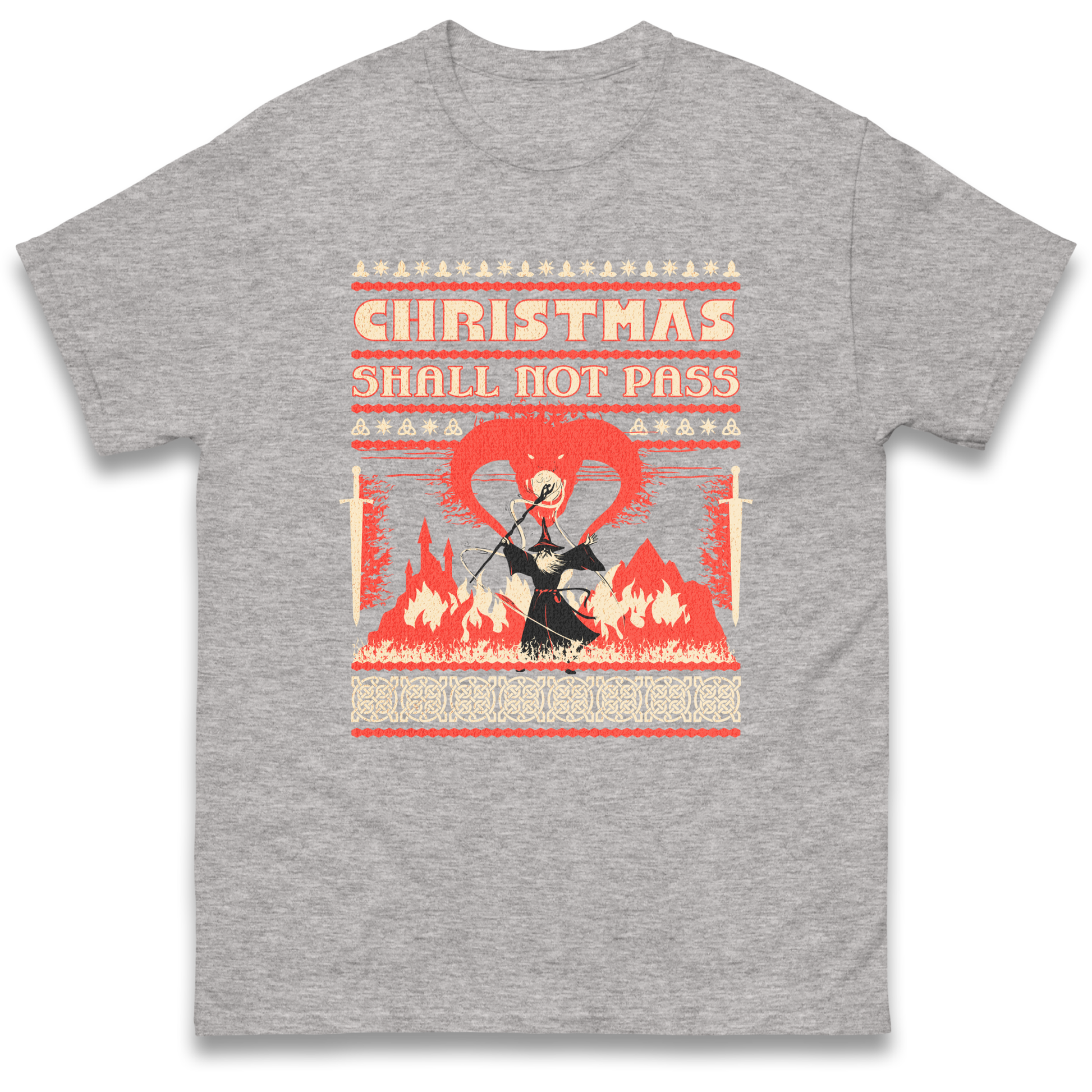 Christmas Shall Not Pass T Shirt