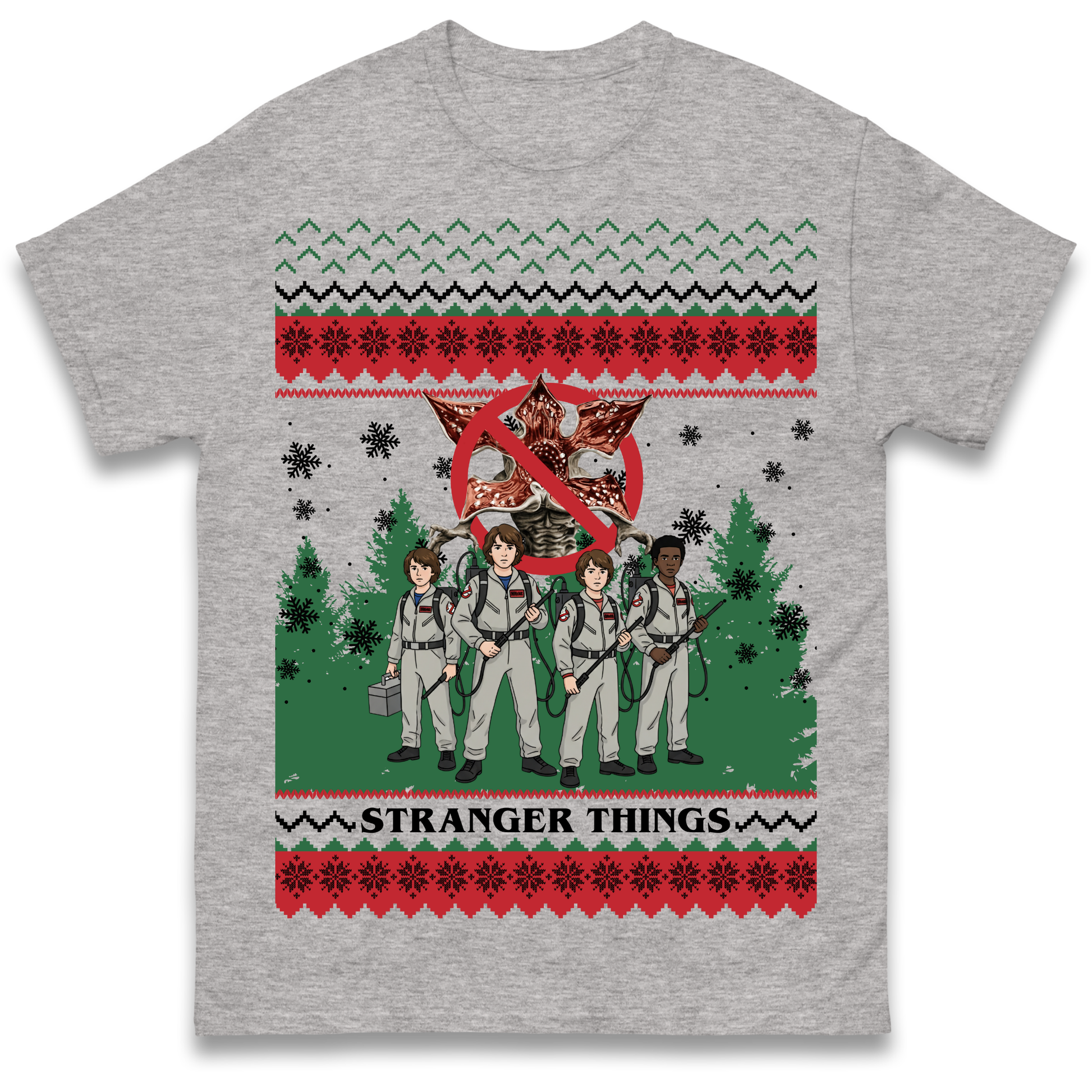 Stranger Things Demogorgon Christmas T Shirt