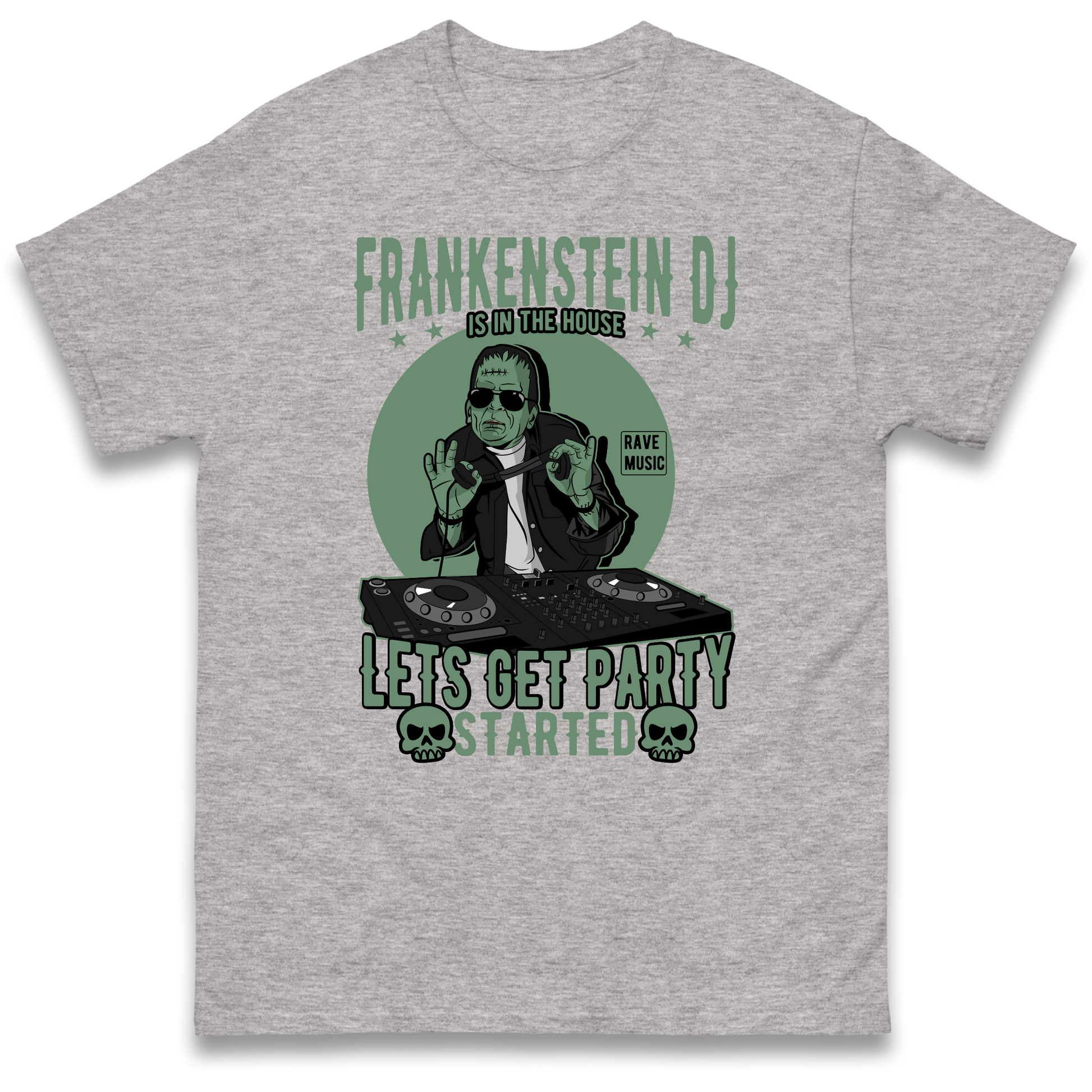 Frankenstein DJ T Shirt