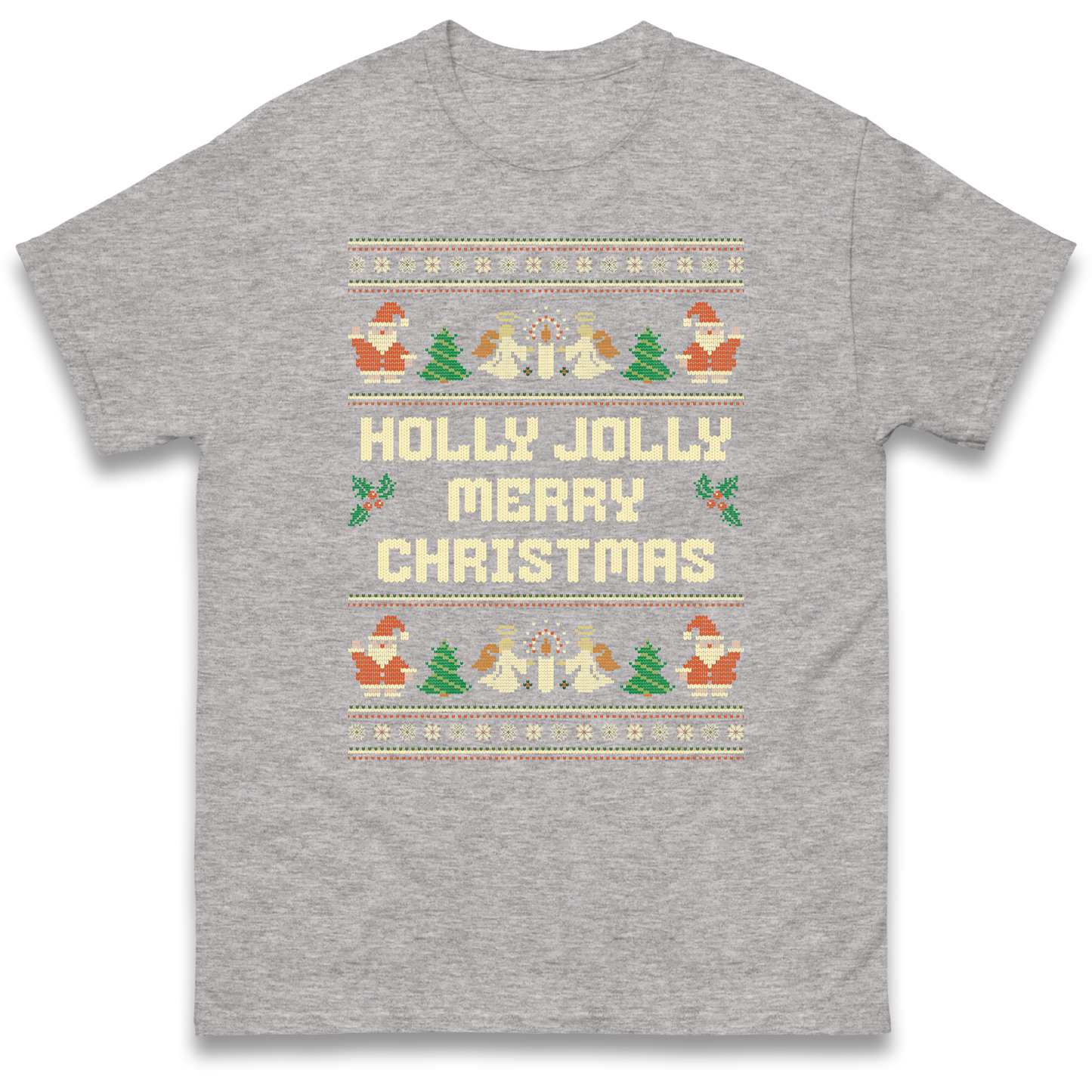 Holly Jolly Merry Christmas T Shirt