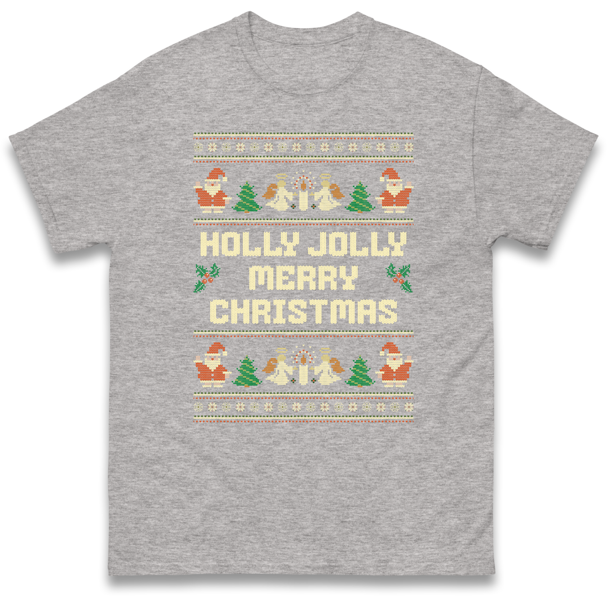 Holly Jolly Merry Christmas T Shirt
