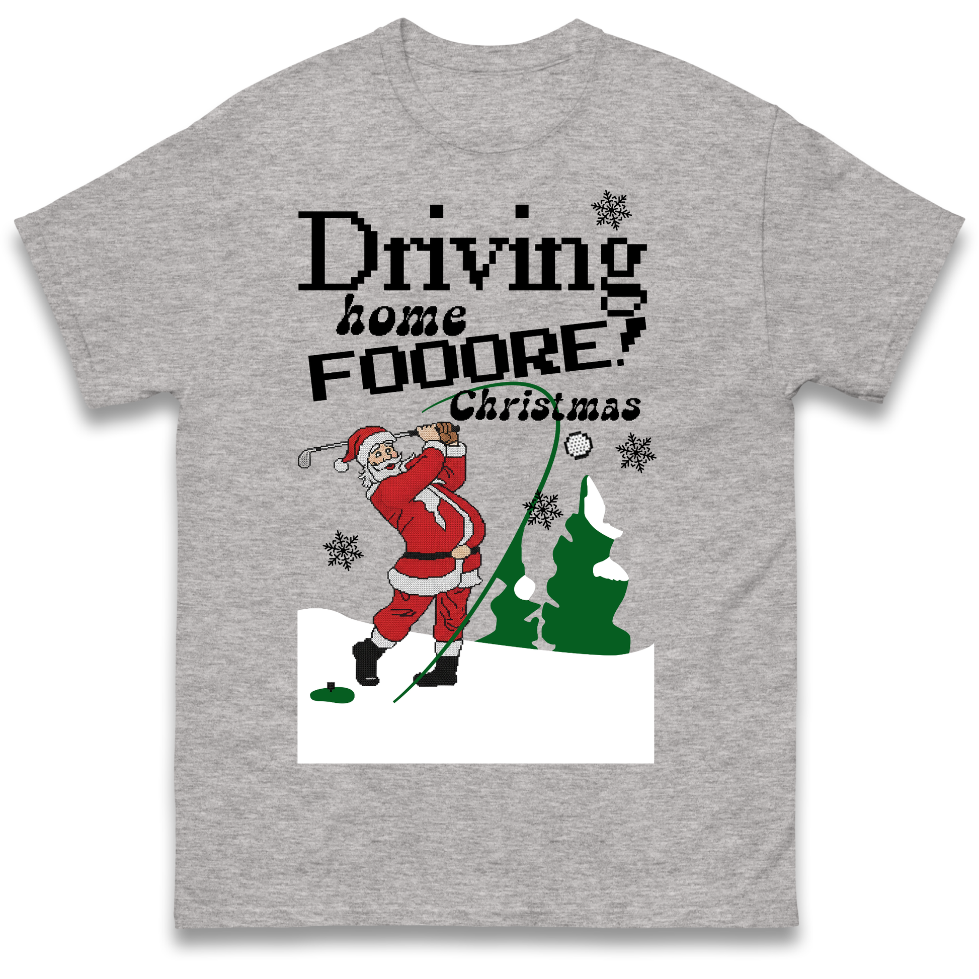 Christmas Golf T Shirt