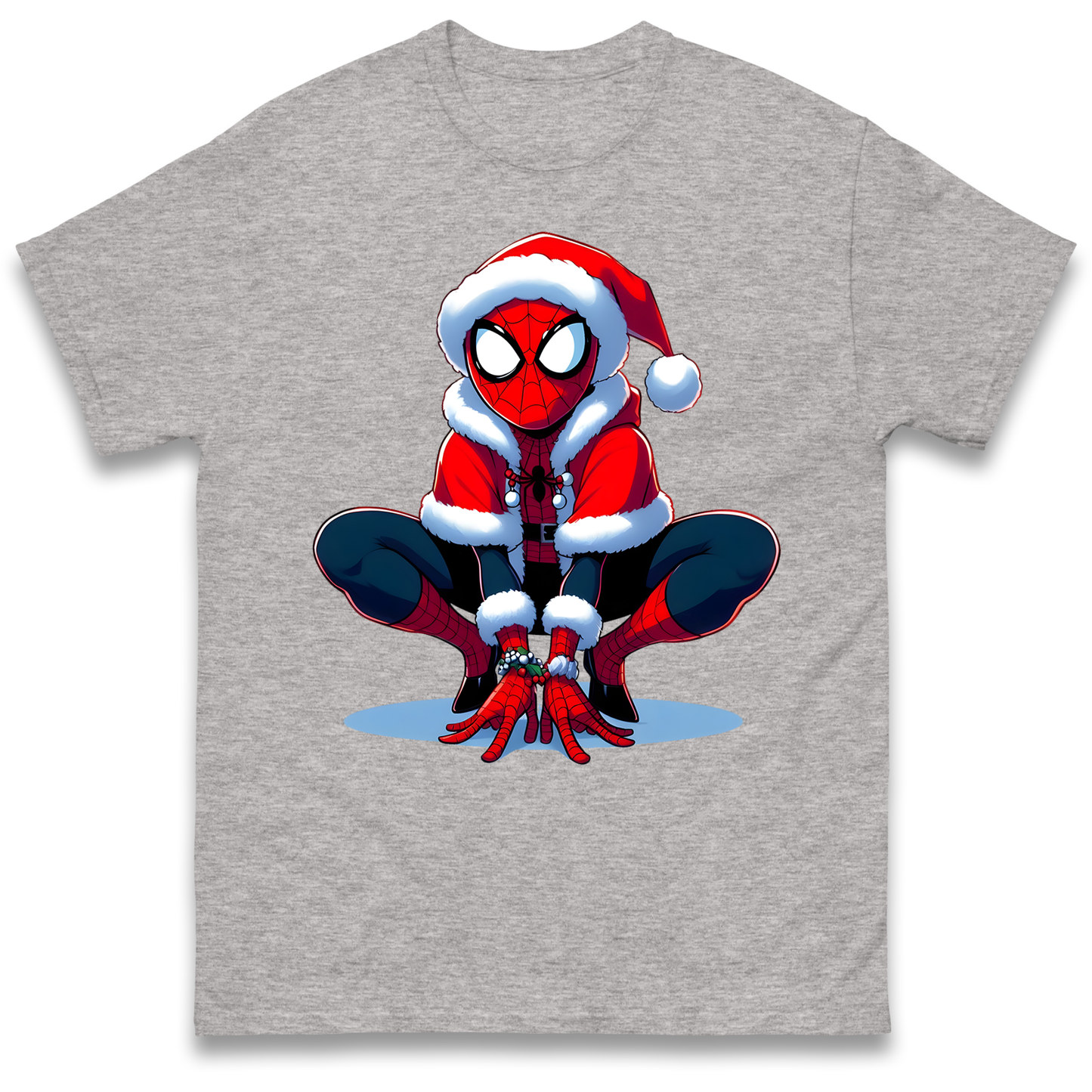 Spiderman Santa T Shirt
