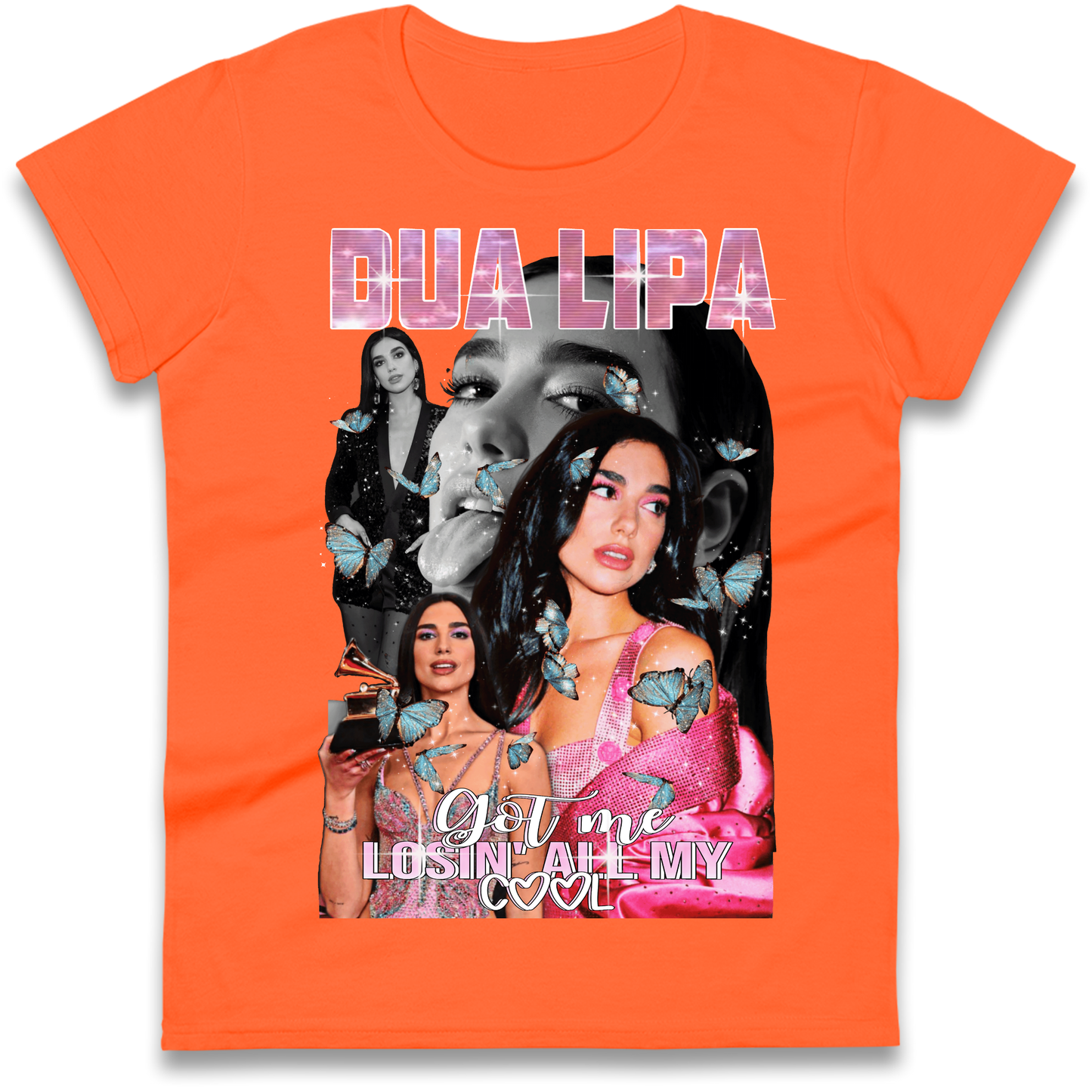 Dua Lipa Bootleg Ladies T Shirt 