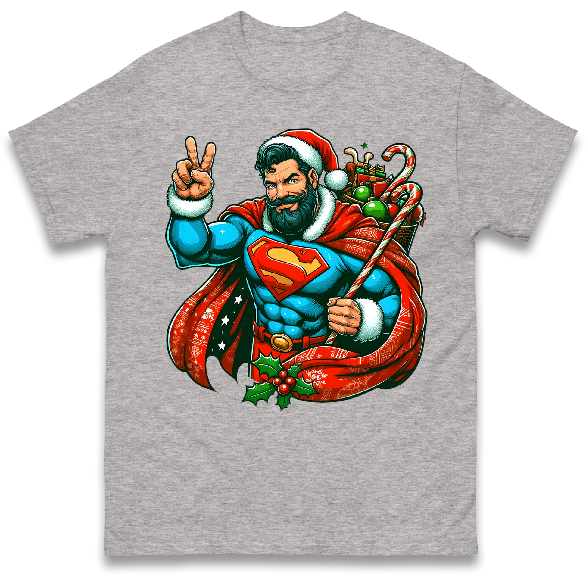Superman Christmas T Shirt
