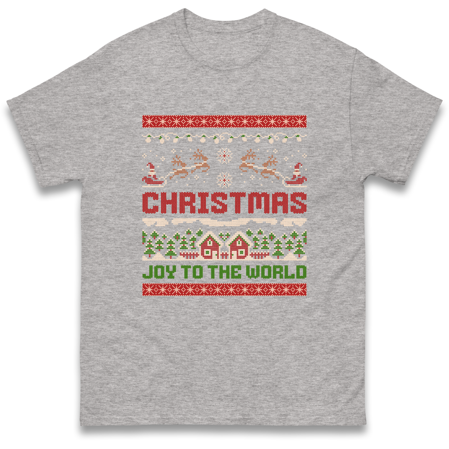 Christmas Joy to the World Christmas T Shirt