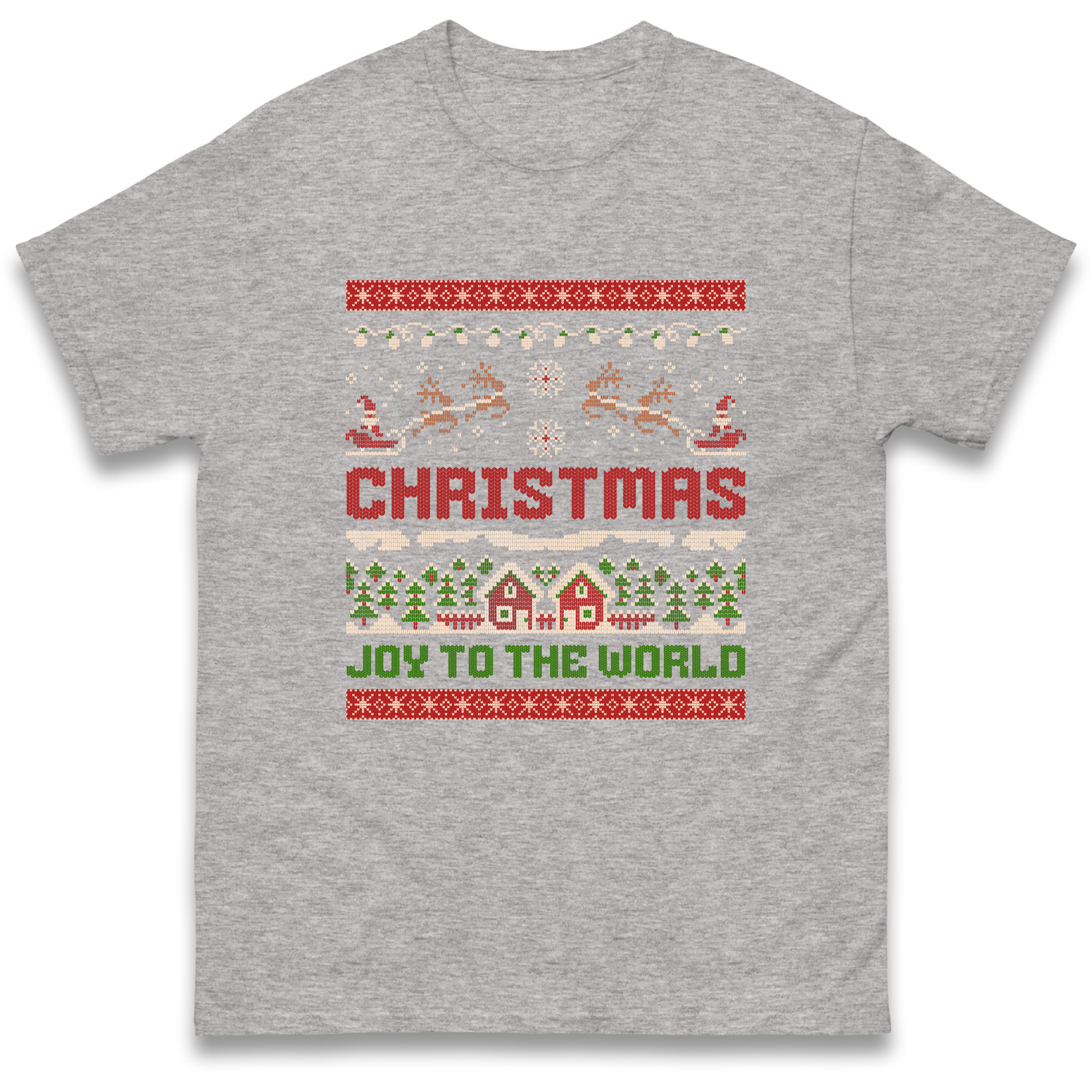 Christmas Joy to the World Christmas T Shirt