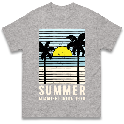 Summer Miami Florida 1970 T Shirt