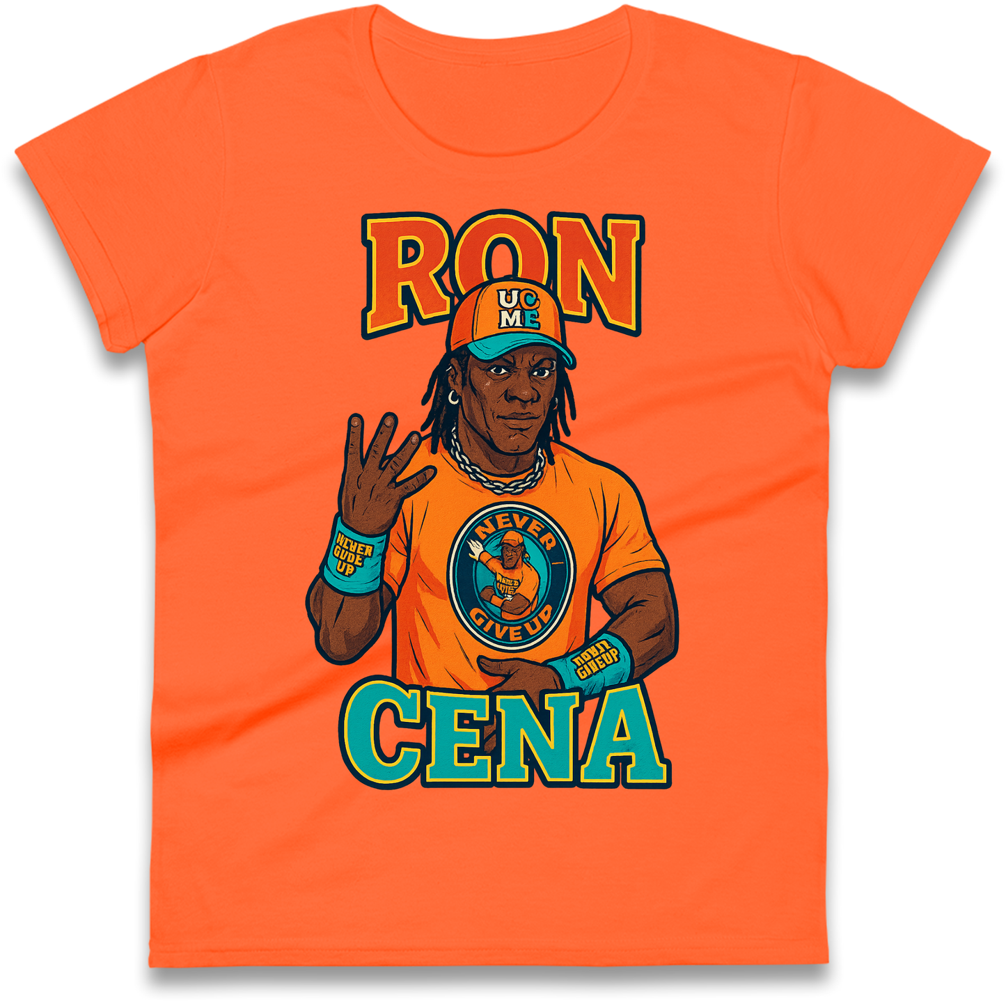 Ron Cena Ladies T Shirt 