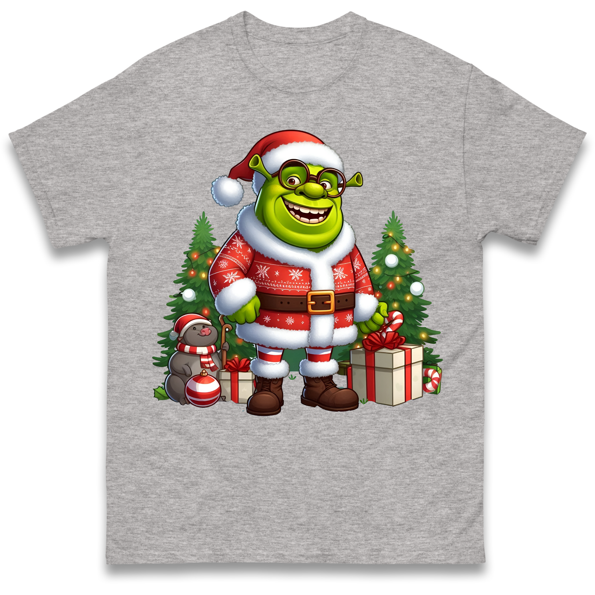 Shrek Santa Claus Presents T Shirt
