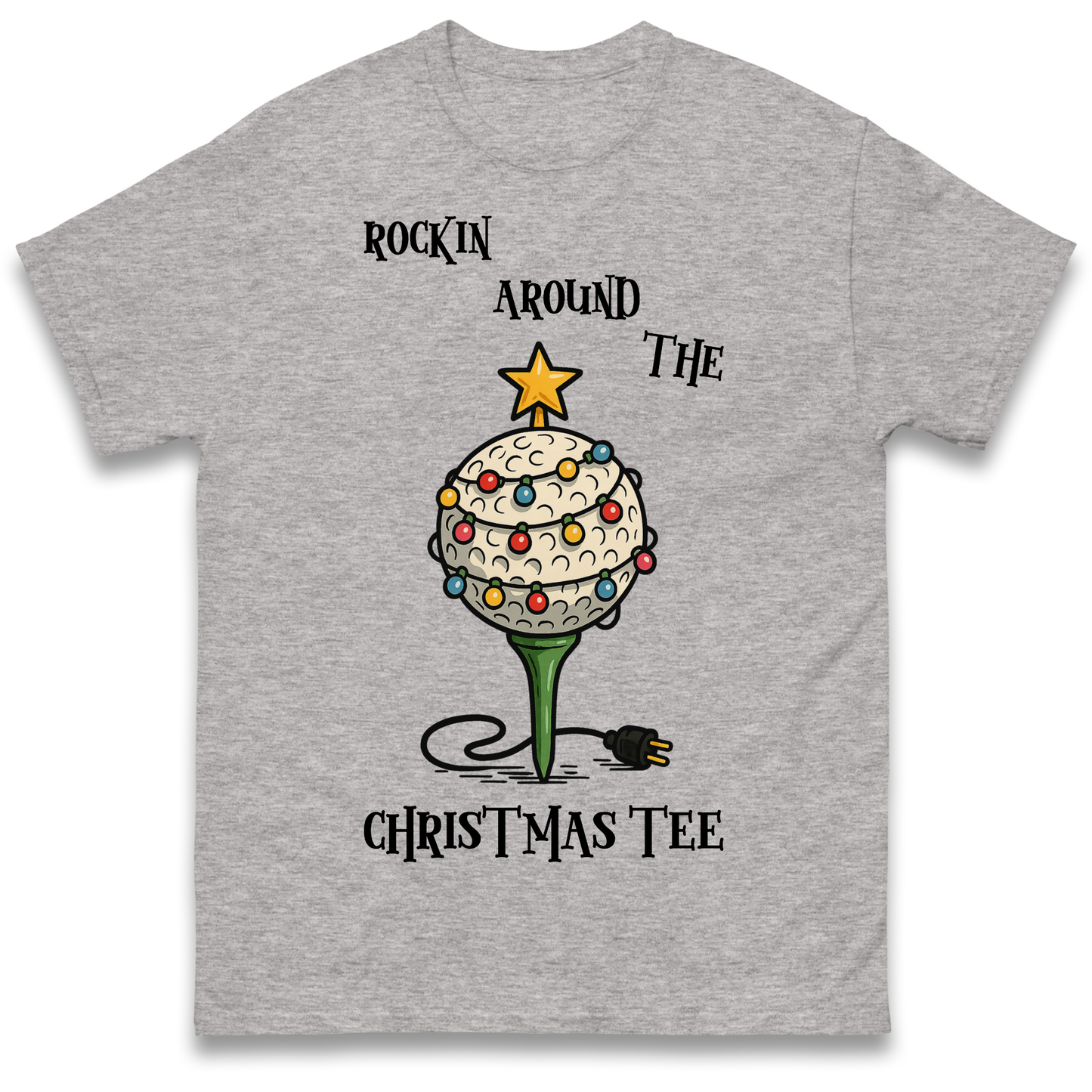 Golf Christmas T Shirt