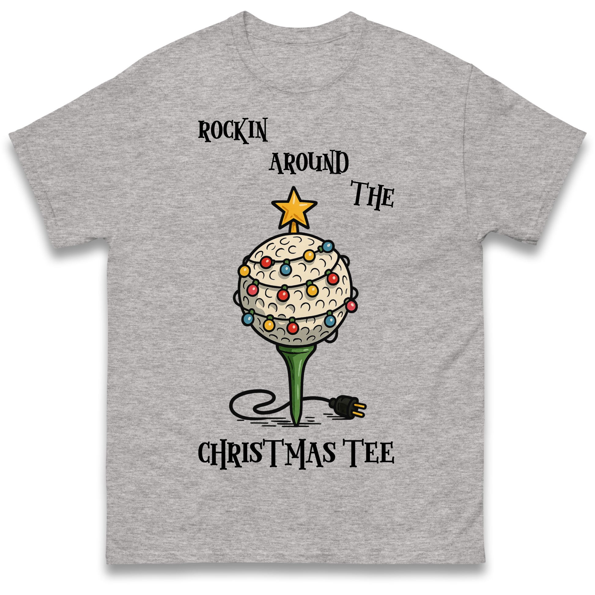 Golf Christmas T Shirt