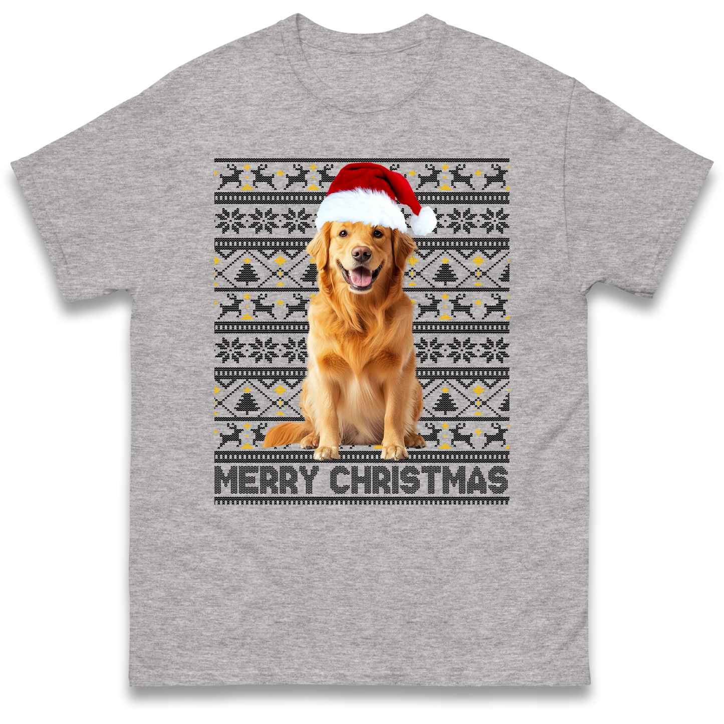 Merry Christmas Dog T Shirt