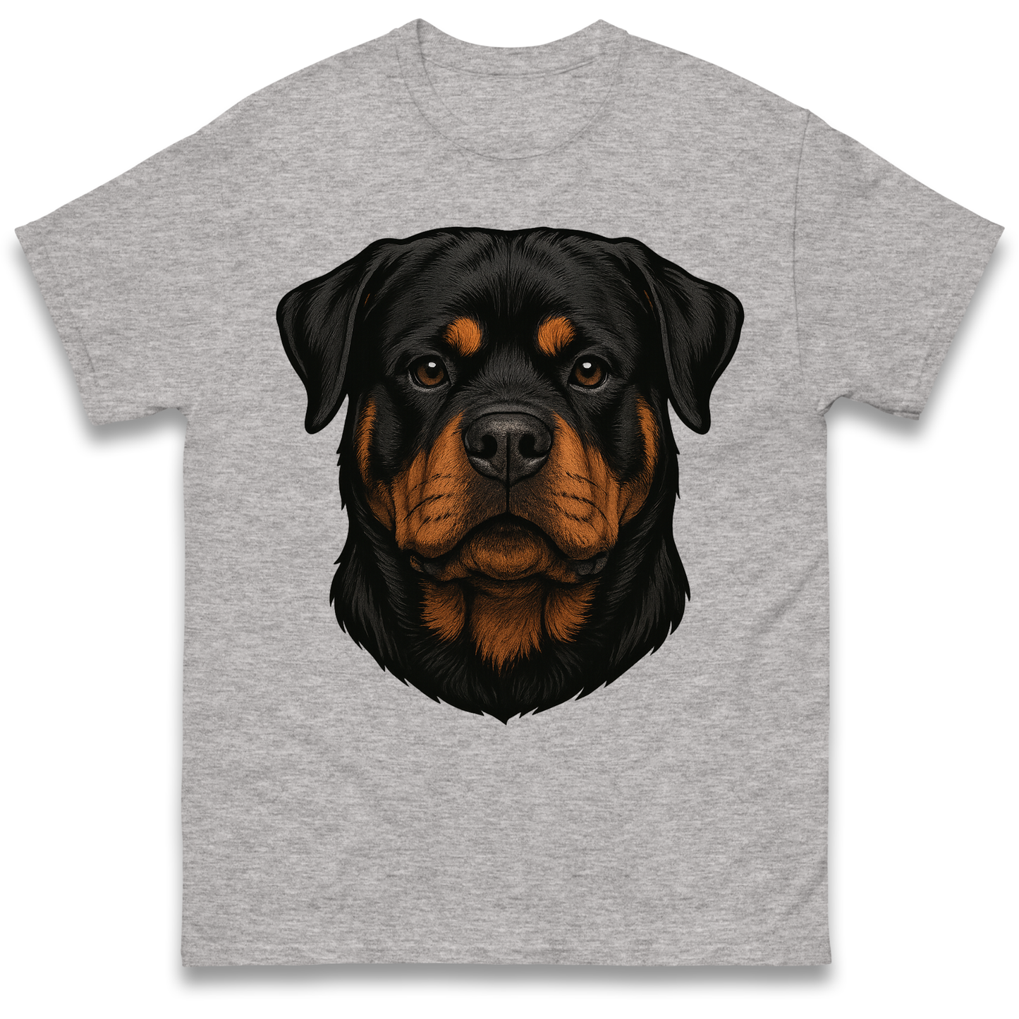 Rottweiler Face T Shirt