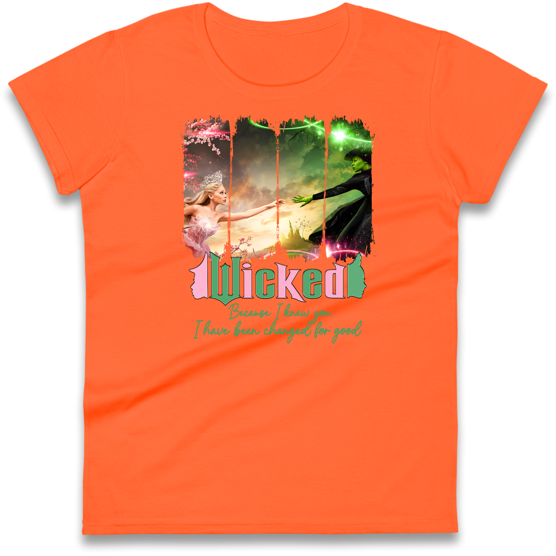 Wicked Because I Knew You Ladies T
Shirt