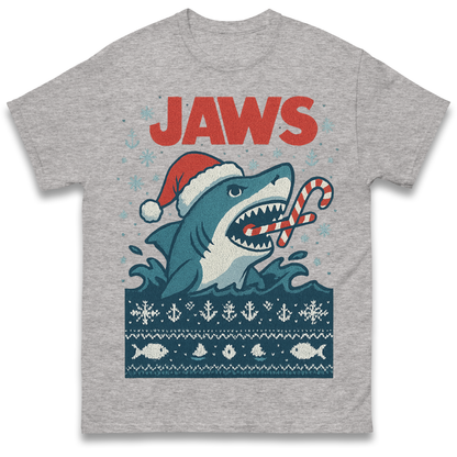 Jaws Christmas T Shirt