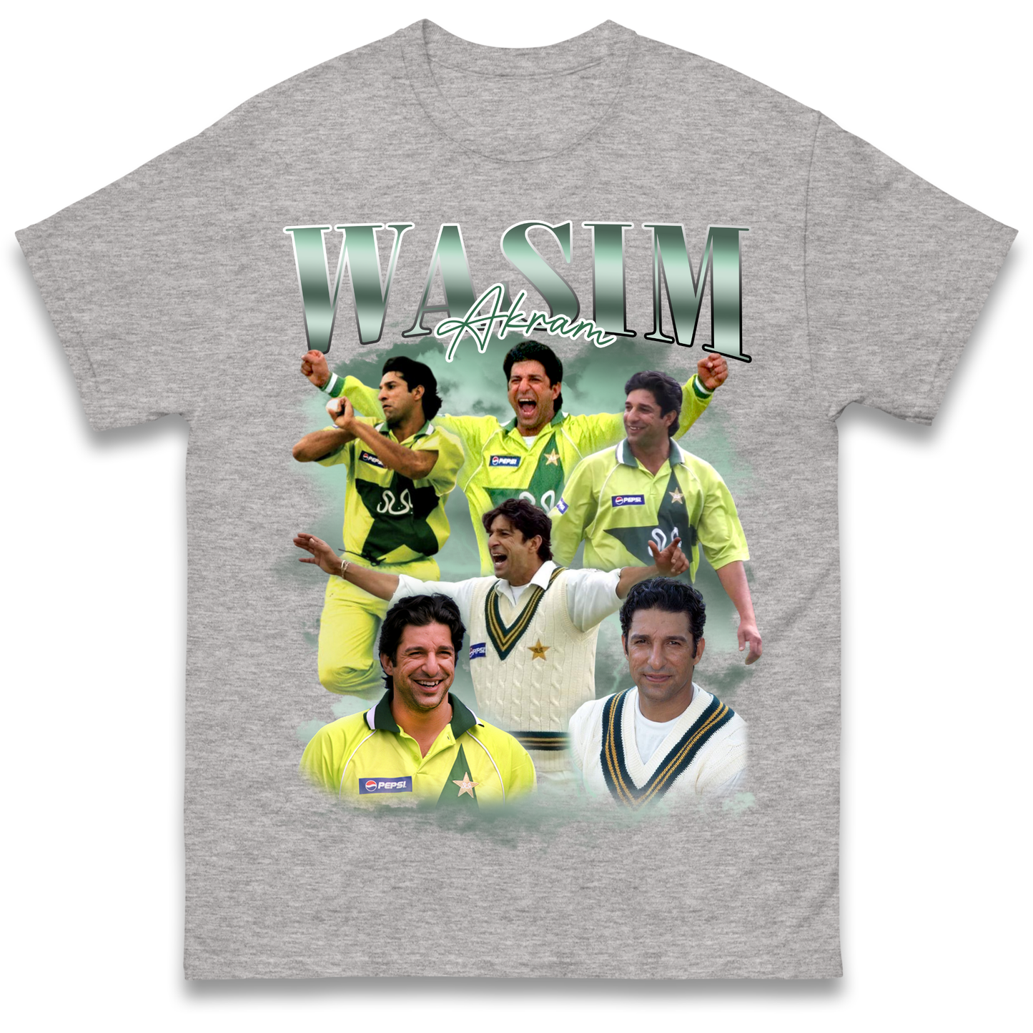 Wasim Akram T Shirt