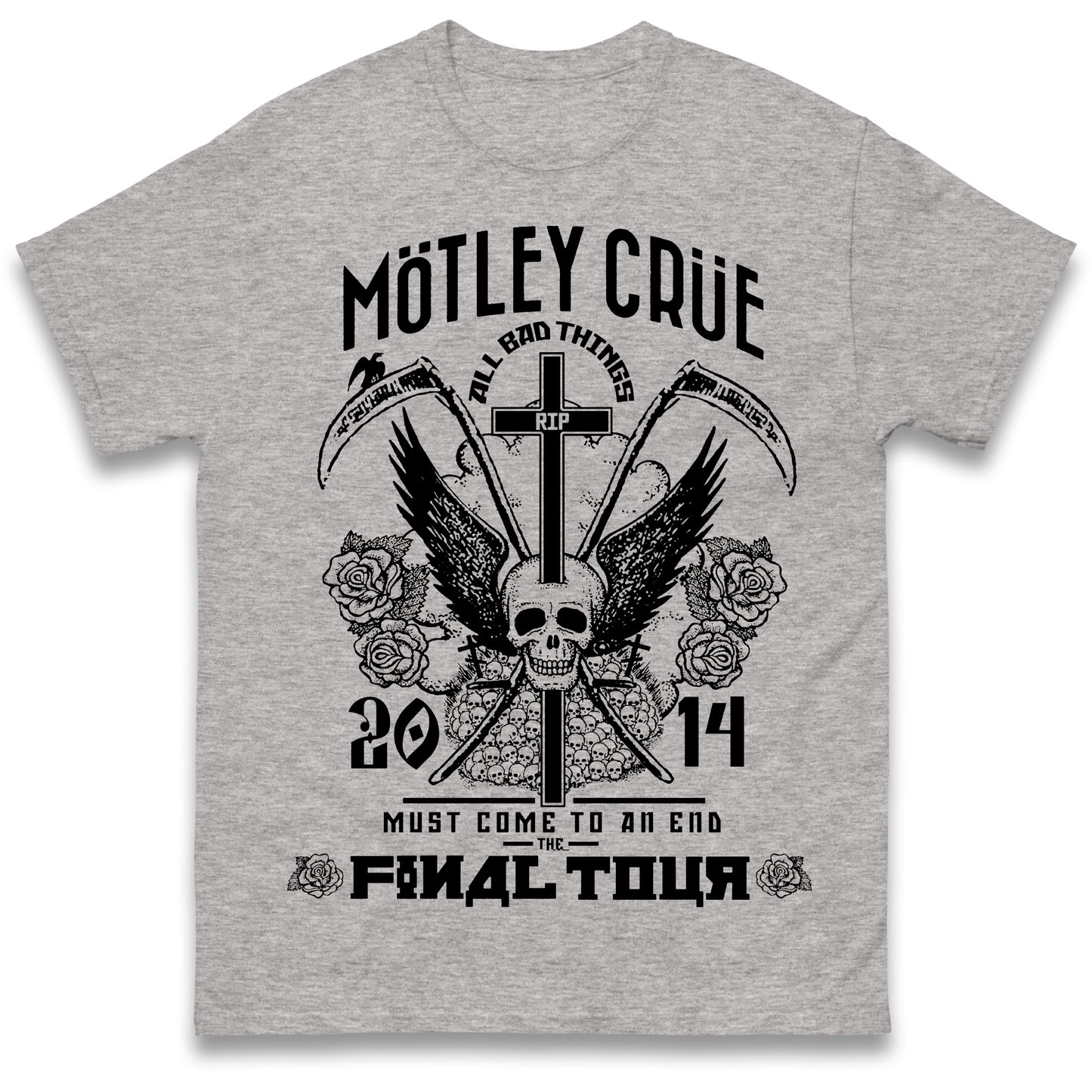 Motley Crue All Bad Things T Shirt
