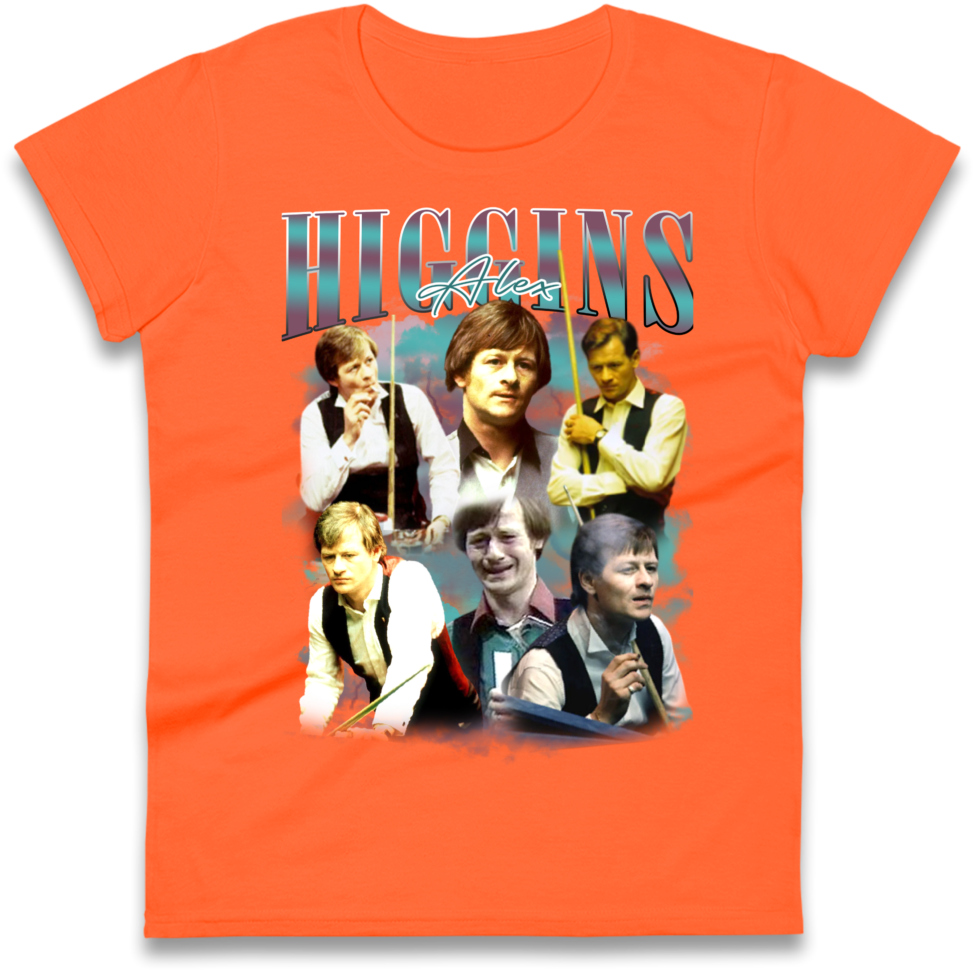 Alex Higgins Bootleg Ladies T Shirt