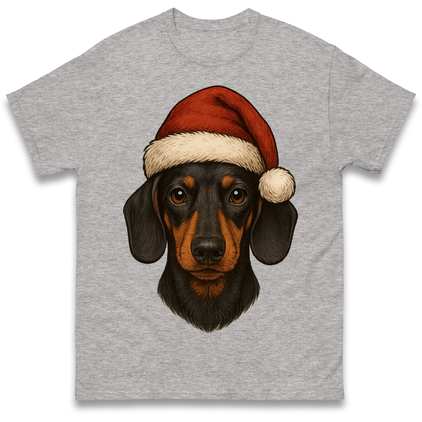 Sausage Dog Christmas T-Shirt