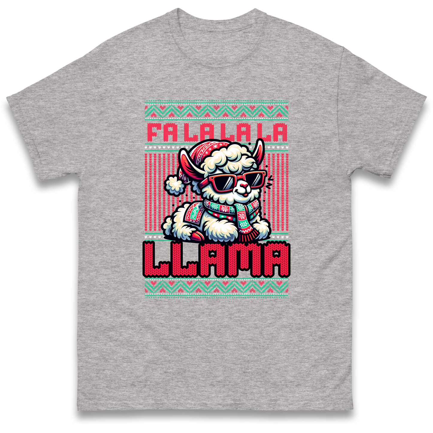 FA LA LA LA LLAMA T Shirt