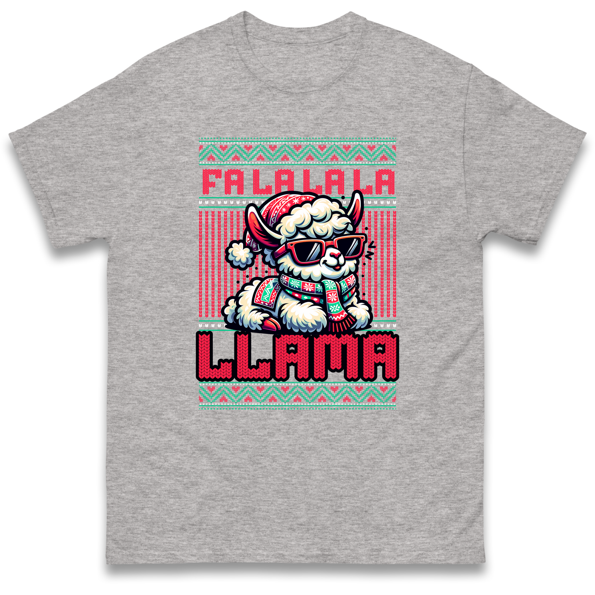 FA LA LA LA LLAMA T Shirt