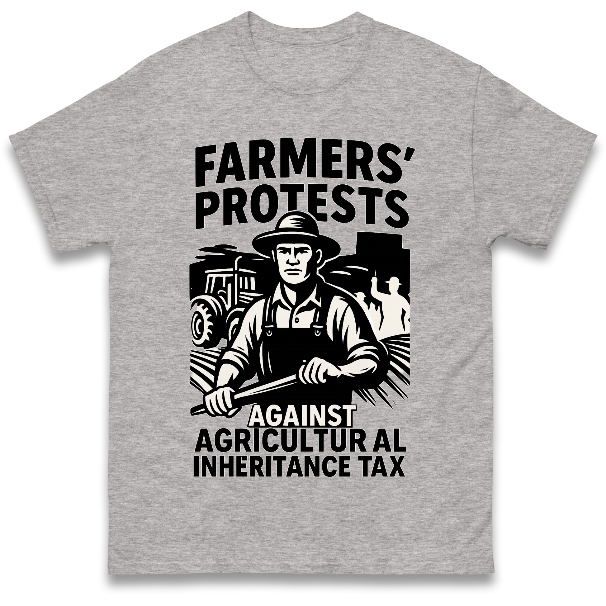 Farmers’ Protests Against Agricultural Inheritance Tax T Shirt