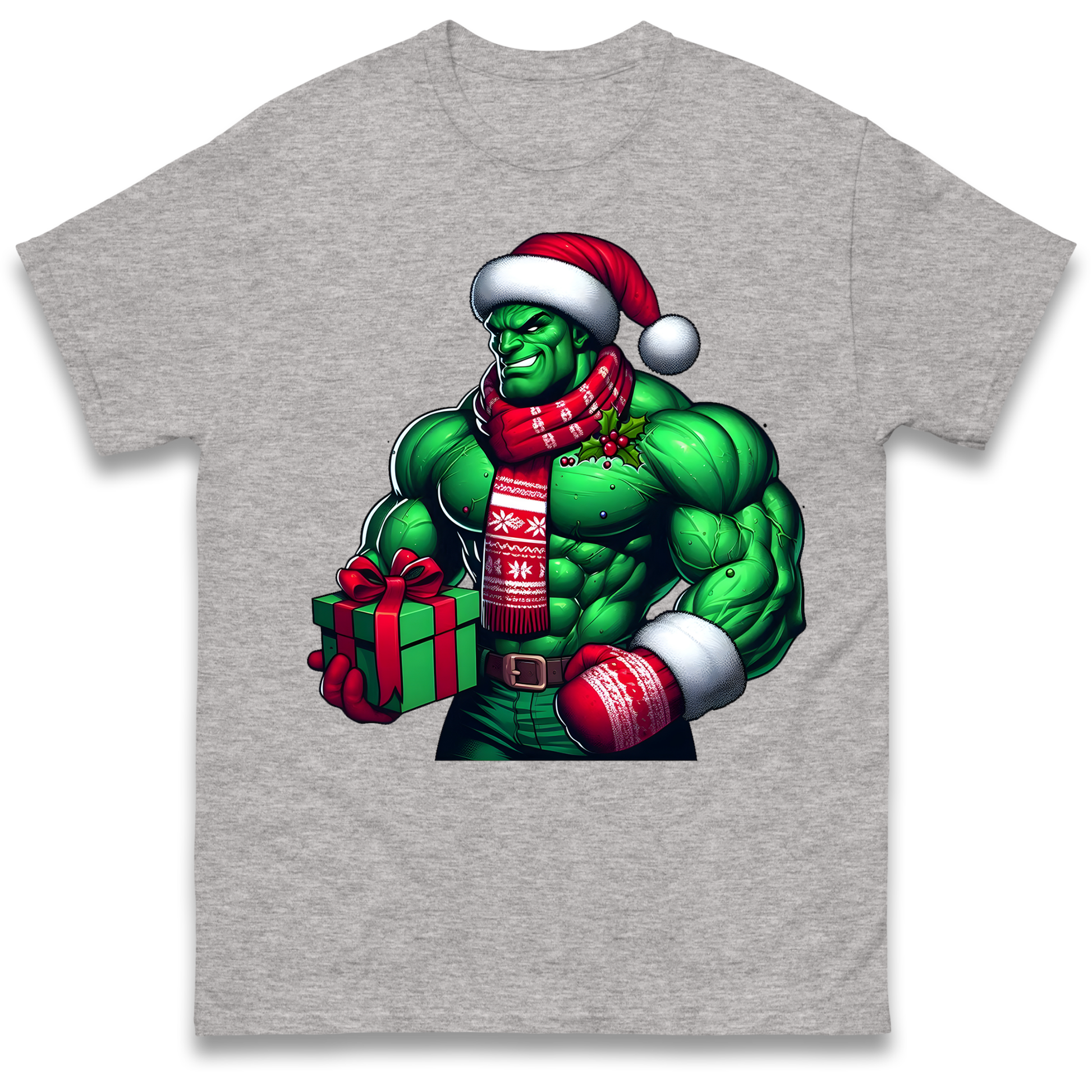 The Hulk Santa T Shirt