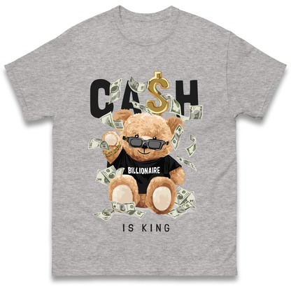 Teddy Bear Billionaire Streetwear T Shirt