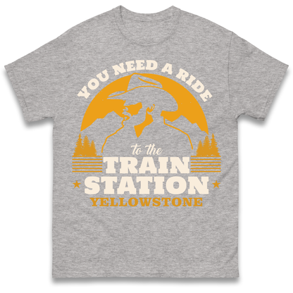 You Need A Ride To The Train Station T Shirt
