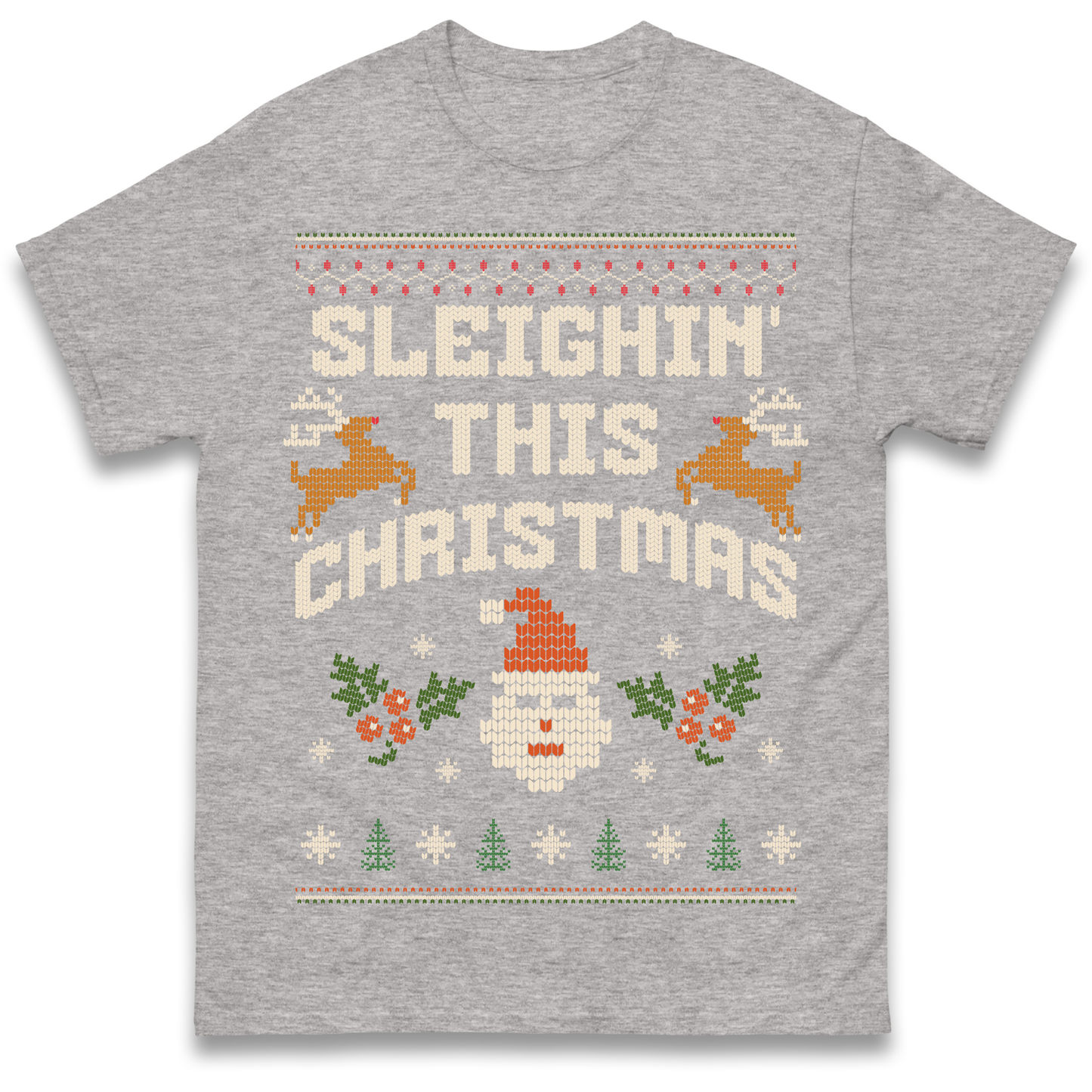 Sleighin This Christmas Christmas T Shirt