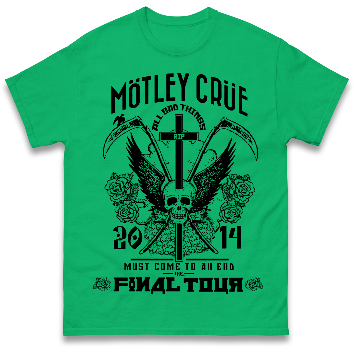 Motley Crue All Bad Things T Shirt