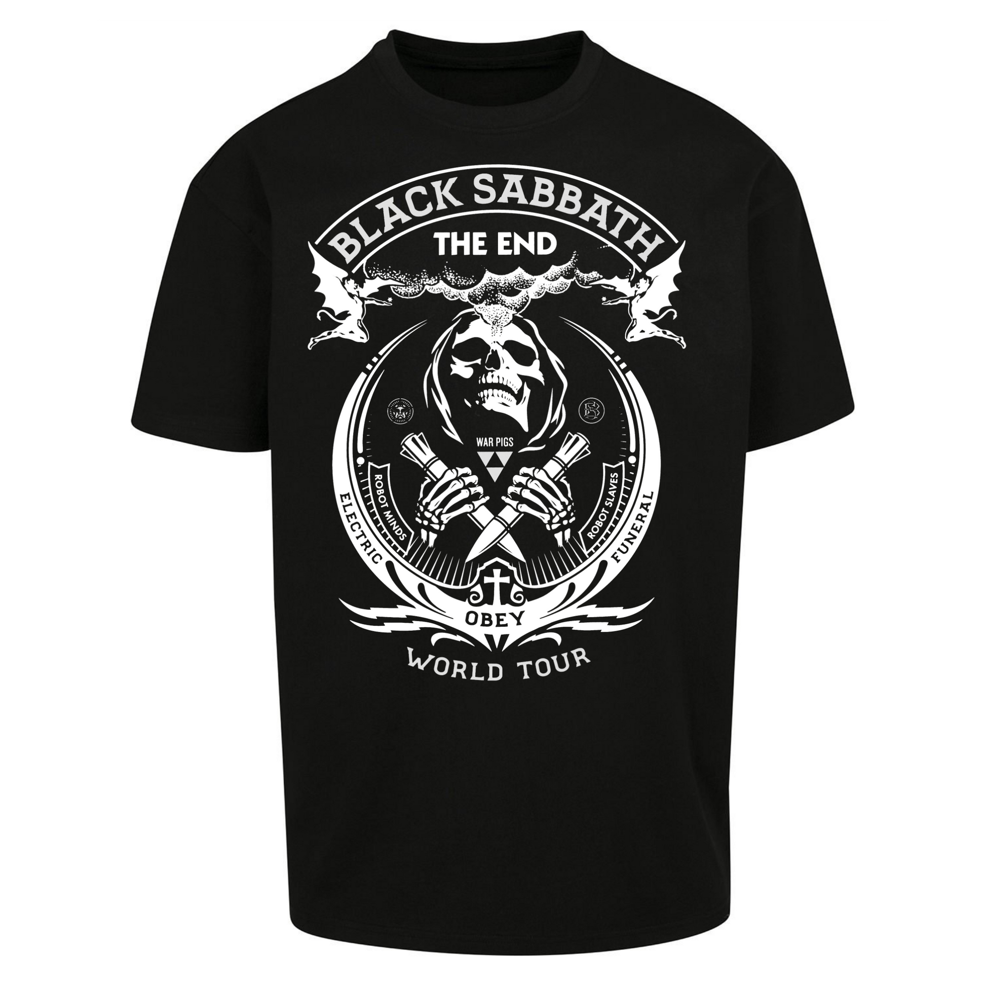 Black Sabbath The End World Tour oversized T Shirt