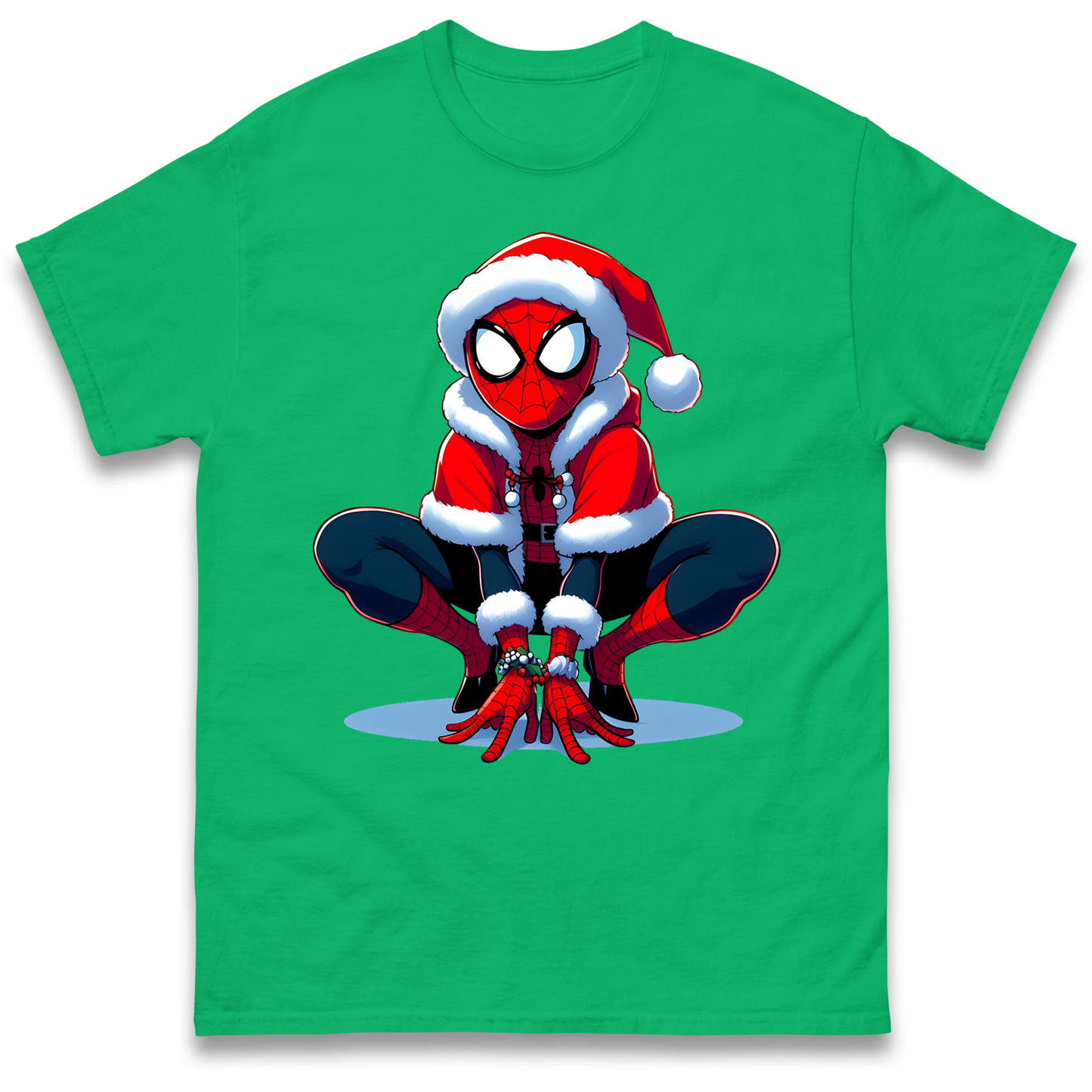 Spiderman Santa T Shirt