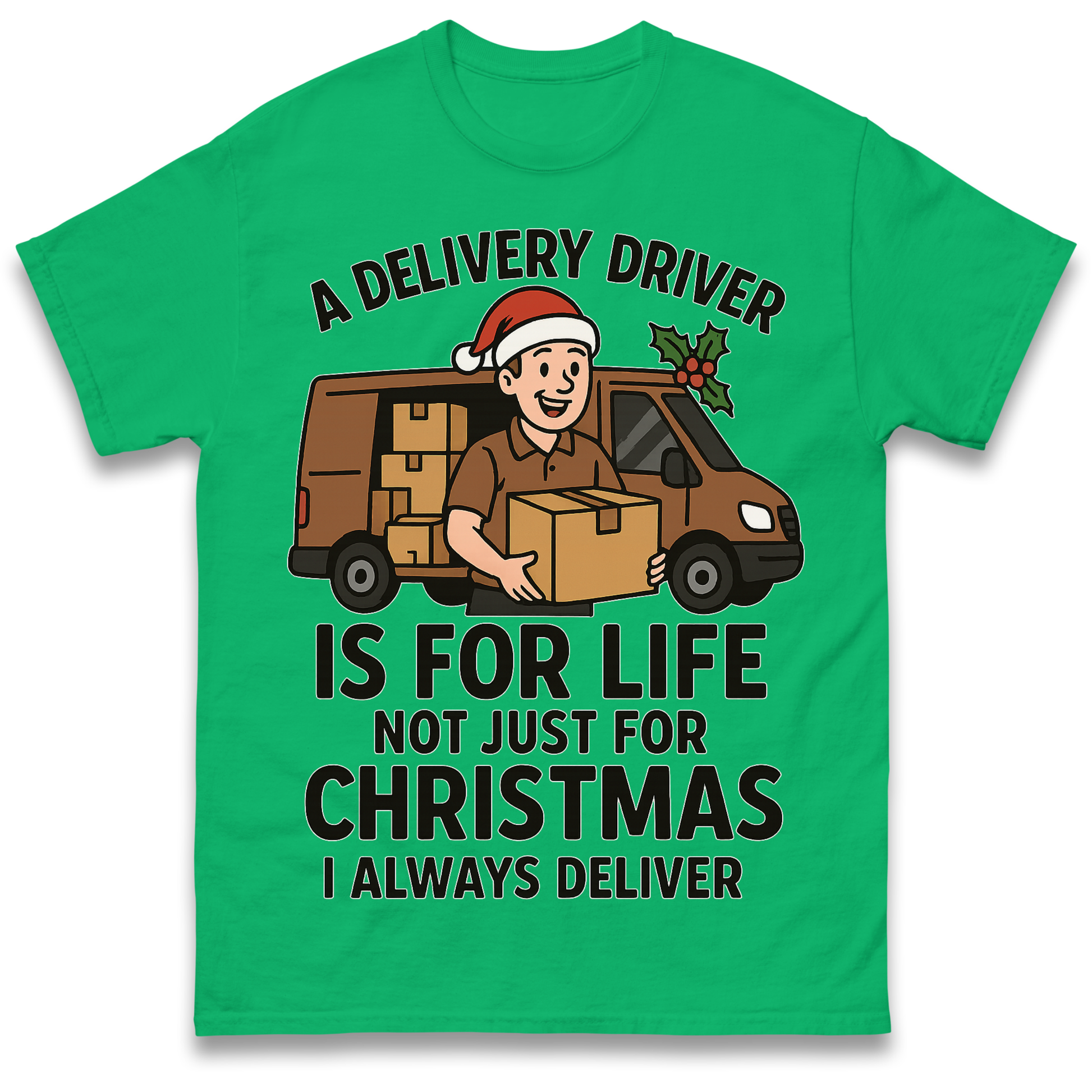 Delivery Driver Christmas T Shirt