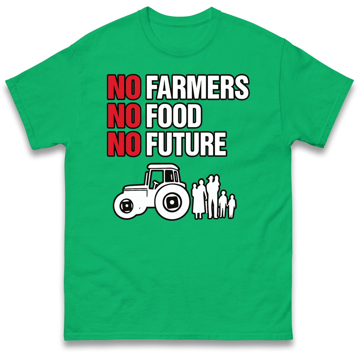 Farmers Agricultural Inheritance Tax Protest T Shirt