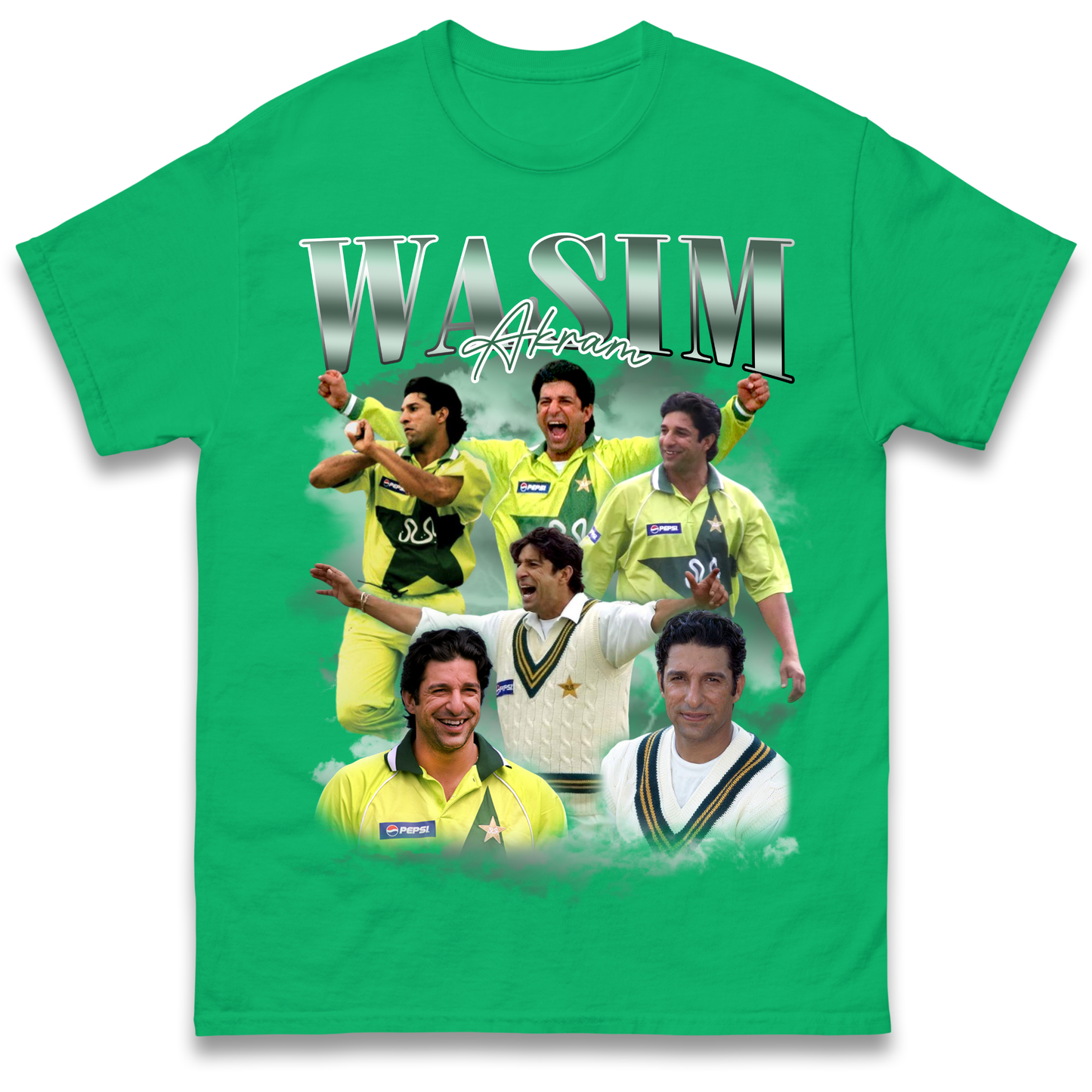 Wasim Akram T Shirt