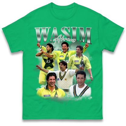 Wasim Akram T Shirt