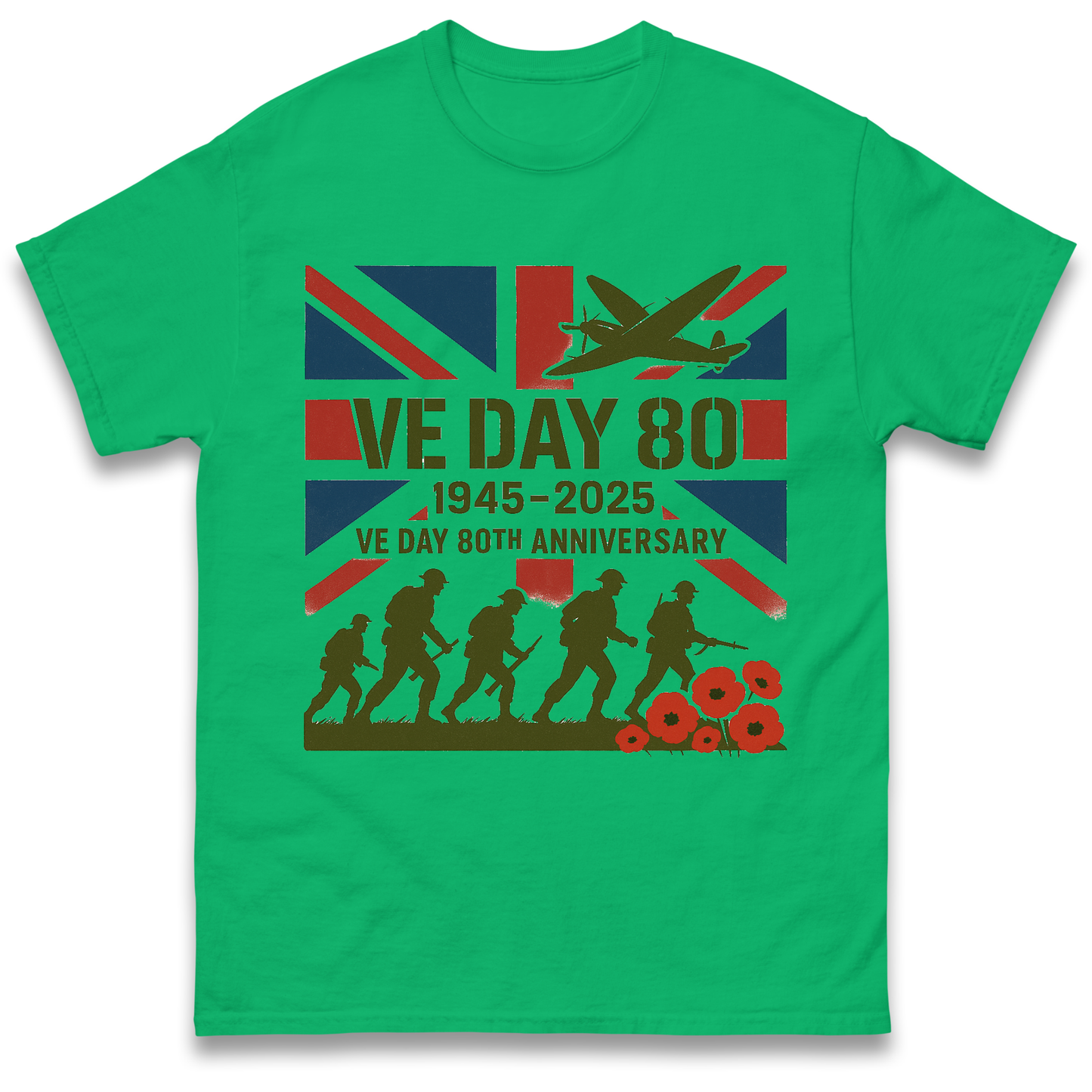 VE Day 80th Anniversary 1945 2025 T Shirt