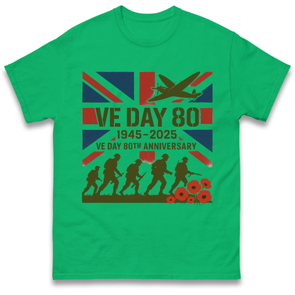 VE Day 80th Anniversary 1945 2025 T Shirt