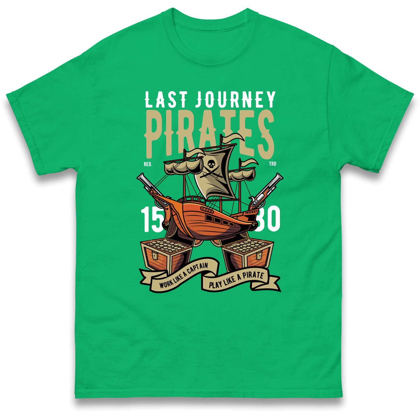 Last Journey Pirates T Shirt