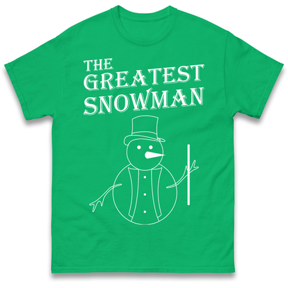 The Greatest Snowman Christmas T Shirt