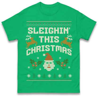 Sleighin This Christmas Christmas T Shirt