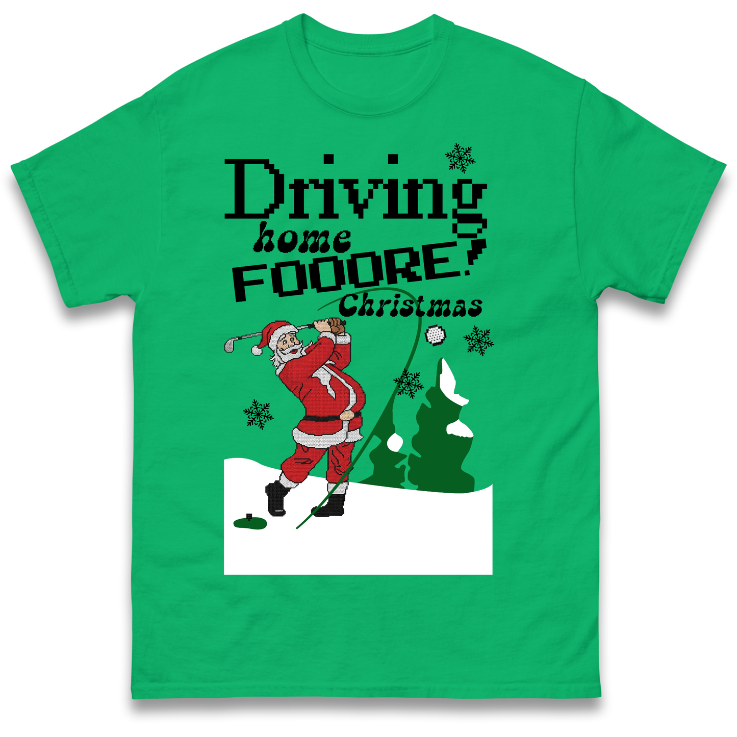 Christmas Golf T Shirt