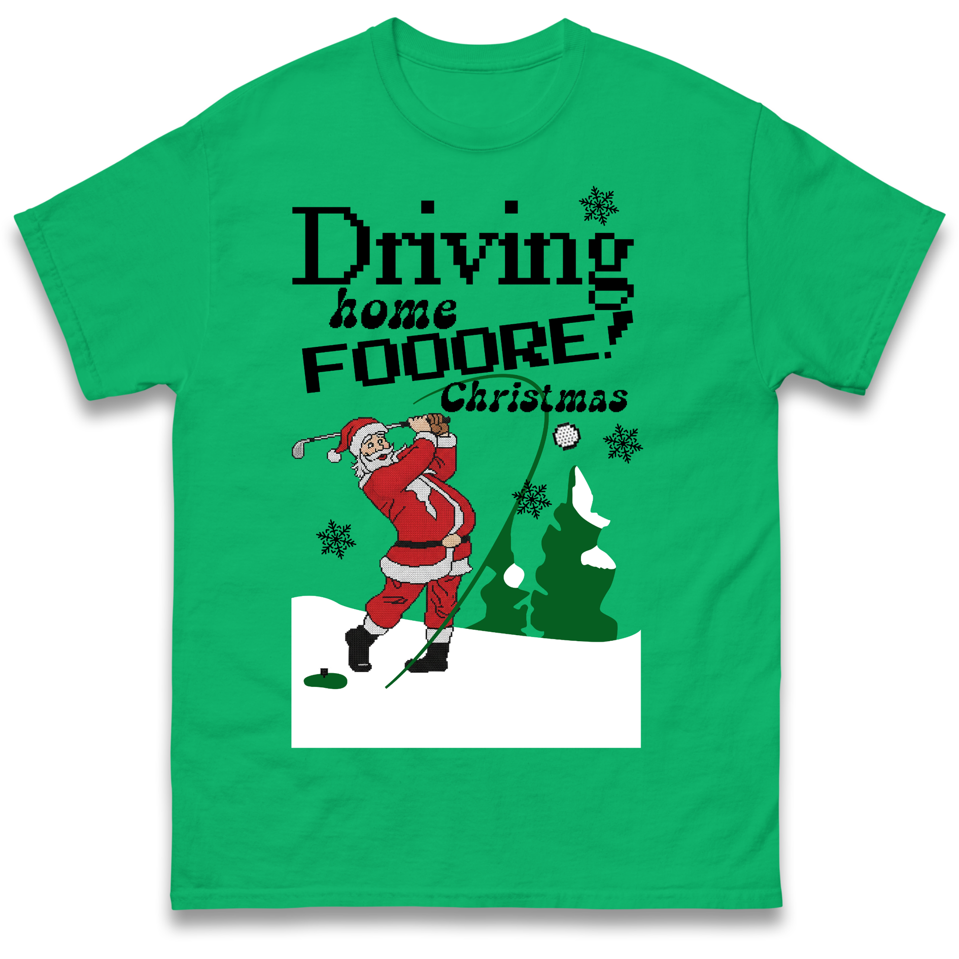 Christmas Golf T Shirt